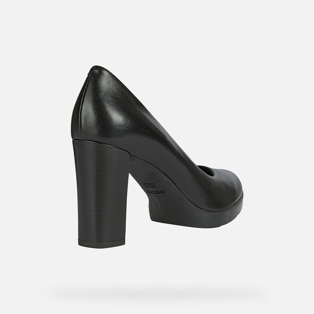 Geox Bayan Stiletto Ayakkabı Siyah - Anylla Uzun - VCQ-961485